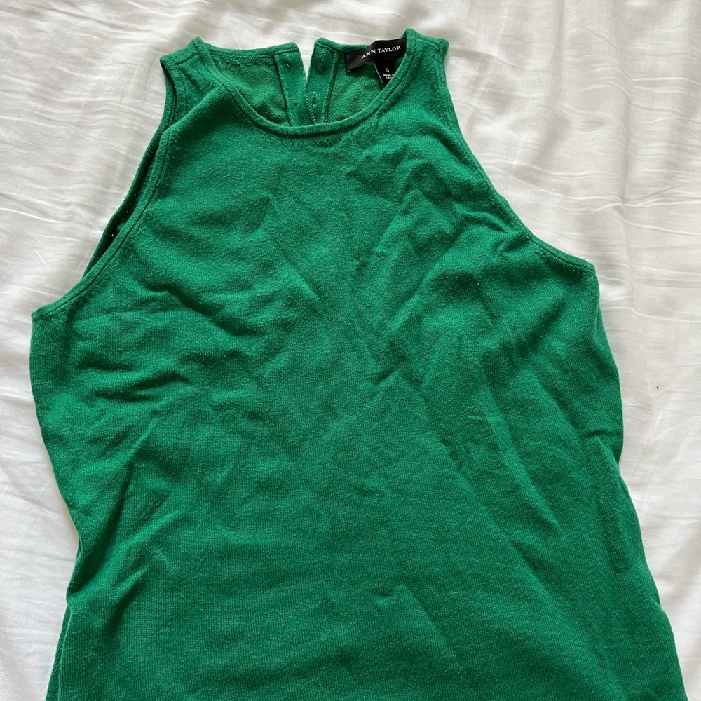 Ann Taylor sweater tank Small